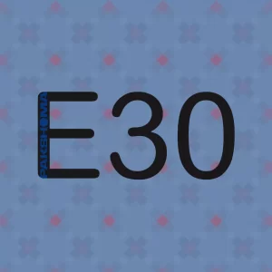 علت آلارم (E30) ماشین لباسشویی پاکشوما